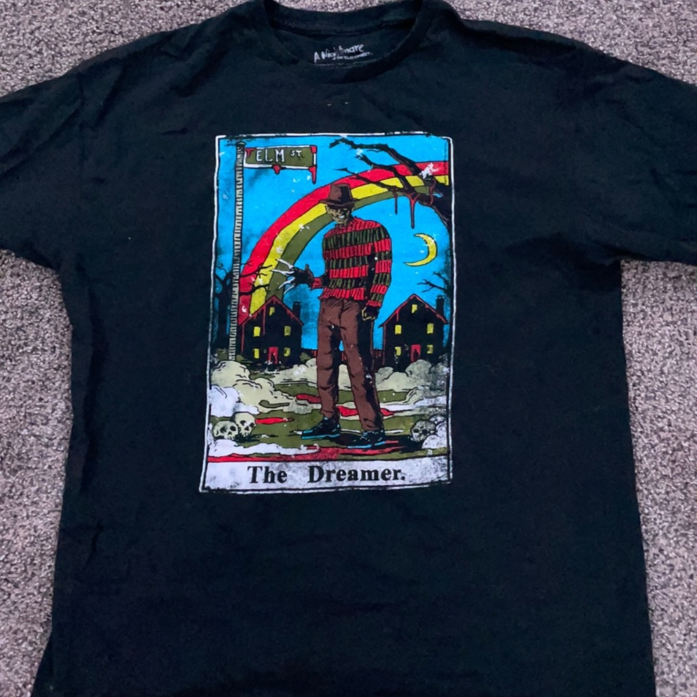 freddy krueger the dreamer t shirt